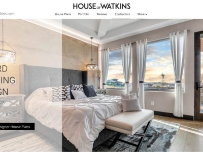 House-of-Wathins - сайт для архитектора